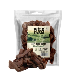 WILD FARM Duck Knots 500g tratează câinii