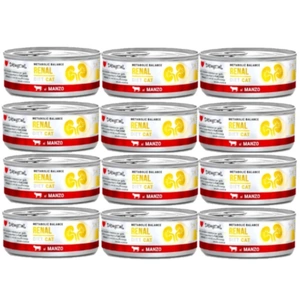 Disugual Hrană umedă pentru pisici Veterinary RENAL Carne de vită (adult) 12x85 g