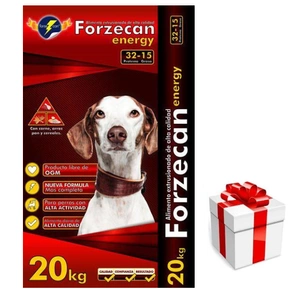 Forzecan Energy 51% carne fără OMG 20 kg + Surpriză pentru câini