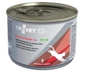TROVET RID Renal & Oxalate (pentru pisici) 100g - miel