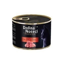 Dolina Noteci Premium Pentru pisici Carne de vițel bogată 185g