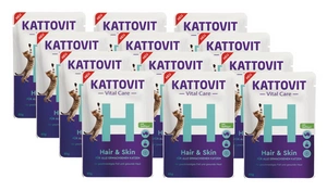 Kattovit Vital Care Păr și piele 12x85g