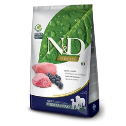 Farmina N&D Prime Canine Adult Medium&Maxi Lamb& Blueberry 12kg + SURPRIZĂ PENTRU CÂINELE TĂU !!!