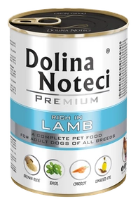 Dolina Noteci Premium Bogat în carne de miel 400g