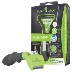 FURMINATOR Instrument de pieptănat subpărul pentru câini de talie mică cu păr scurt