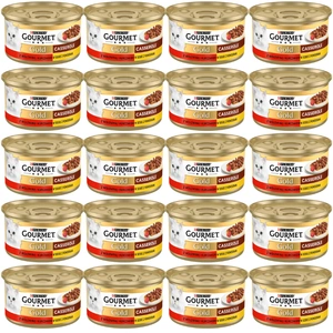 Purina Gourmet Gold cu carne de vită și pui în sos de roșii 72x85g