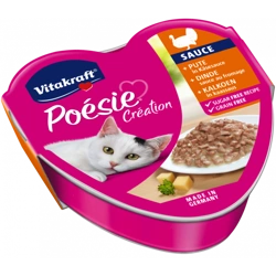 Vitakraft Poesie Hrană pentru pisici Curcan cu brânză 85g