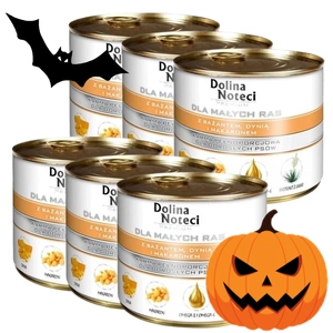 Dolina Noteci Premium Pentru rase mici cu fazan, dovleac și tăiței 6x185g