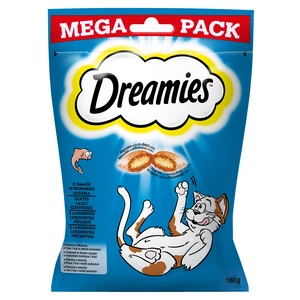 DREAMIES 180 g – gustare pentru pisici cu aromă delicioasă de somon