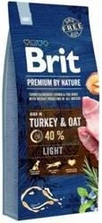 Brit Premium By Nature Light cu curcan și ovăz 15kg