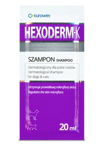Eurovet Hexoderm-K Șampon 20 ml
