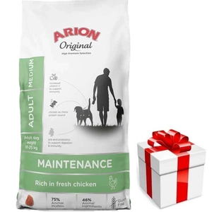 ARION Original Maintenance Adult Medium 12 kg + SURPRIZĂ PENTRU CÂINELE TĂU