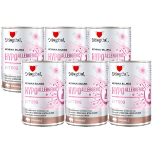 Disugual Hrană umedă pentru câini Veterinară HIPOALERGENICĂ Mistreț (adult) 6x400g