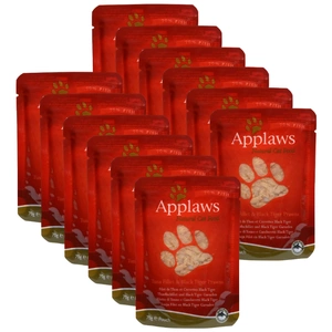 Applaws Cat Tuna & Prawns Sachet 12x70g