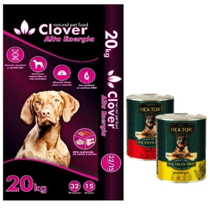 Forzecan Energy 51% carne fără OMG 20 kg + Hektor Mix de arome 2x1240 g