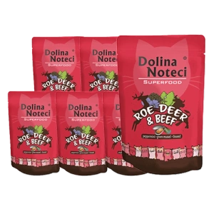 Dolina Noteci Superfood Carne de miel și de vită 10x85g