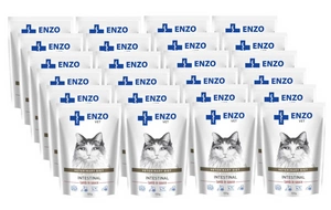 ENZO VET Intestinal cu miel în sos pentru pisici 24x100g