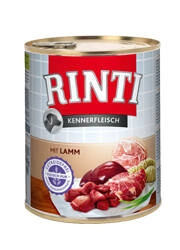 Rinti Kennerfleisch hrană umedă pentru câini – miel 800 g