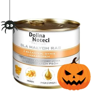 Dolina Noteci Premium Pentru rase mici cu fazan, dovleac și tăiței 185g