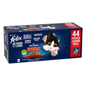 Felix Fantastic MIX arome în jeleu: 44x85g