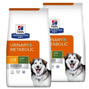 HILL'S PD Prescription Diet Canine c/d Urinary + Metabolic 2x12kg