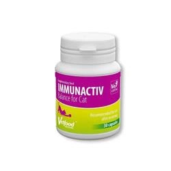 VETFOOD Immunactiv Balanță Pentru pisici 30tab