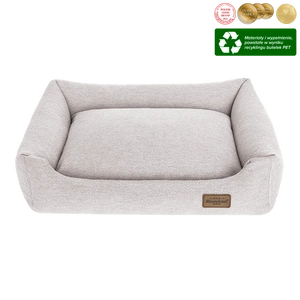 RECOBED Canapea Harmony gri deschis M 80x65cm