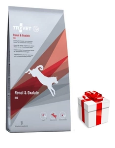 TROVET RID Renal & Oxalat (pentru câine) 12,5 kg + Surpriză Pentru Câine