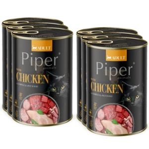 DOLINA NOTECI Piper pentru pisici cu pui 6x400g