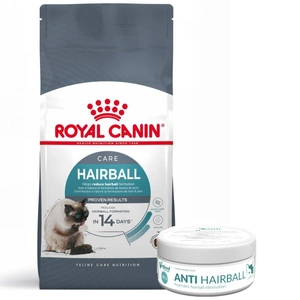 ROYAL CANIN Hairball Care 4kg+VETFOOD Anti Hairball 100g