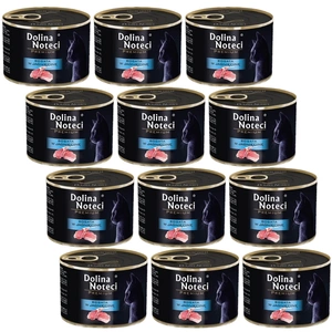 Dolina Noteci Premium Pentru pisici Bogat în carne de miel 12x185g