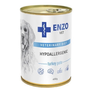 ENZO VET Dieta hipoalergenică hipoalergenică cu curcan pentru câini 400g