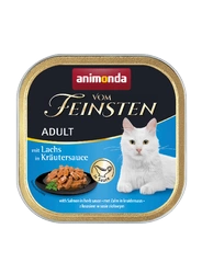 Animonda Cat Vom Feinsten Adult Somon în sos de ierburi 100g