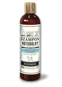 SUPER BENO Șampon natural pentru câini cu blană de culoare deschisă 300 ml