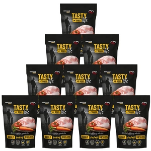 Tasty Dogs Life Curcan în gelatină 10x150g