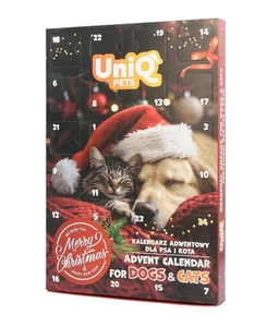 Calendarul de Advent în ediție limitată UNIQ PETS pentru câini și pisici