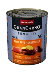 Animonda GranCarno Sensitiv Adult Dog Curcan & Cartofi 800g