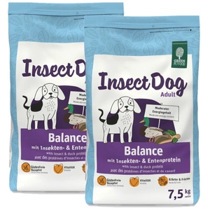 GREEN PETFOOD InsectDog Balance 2x7,5kg