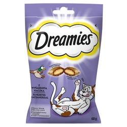 DREAMIES Gustări pentru pisici cu rață 60 g