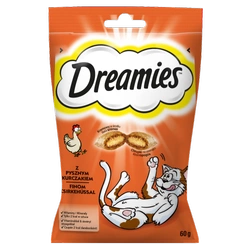 DREAMIES Gustări pentru pisici cu pui 60 g