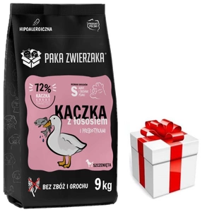 Lada pentru animale de companie -Seventh Heaven -Rață cu somon (rață și somon) 9kg + SURPRIZĂ PENTRU CÂINE