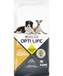 Versele-Laga Opti Life Puppy Medium cu pui pentru rase medii 2,5 kg