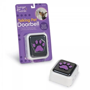 Hunger for Words TALKING PET Doorbell Sonerie la usa