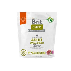 BRIT CARE Dog Hipoalergenic Adult Rase mici Miel 1 kg