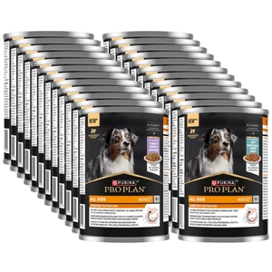PRO PLAN Hrană pentru câini adulți cu arome mixte în jeleu 24x400g