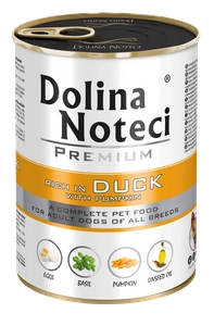 Dolina Noteci Rață Premium cu dovleac 400 g