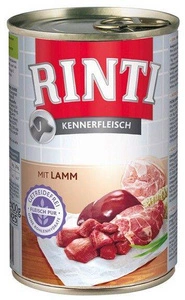 Rinti Kennerfleisch hrană umedă pentru câini – miel 400 g