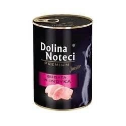 Dolina Noteci Premium Junior Pentru pisici Curcan bogat 400g