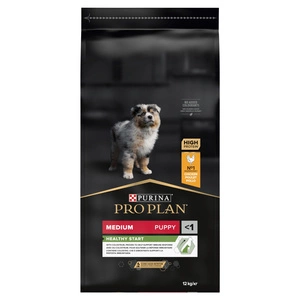 Purina Pro Plan Mediu Cățeluș Optistart Pui și orez 12kg