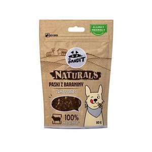 MR. BANDIT NATURALS - fasii de miel 100% carne 80g